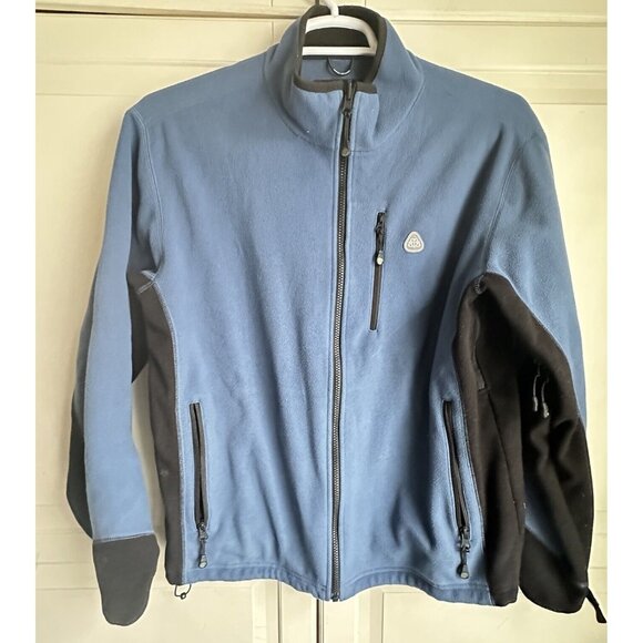 Brooks Brothers Pro Sport Jacket Mens Medium Blue Full Zip - Picture 1 of 11